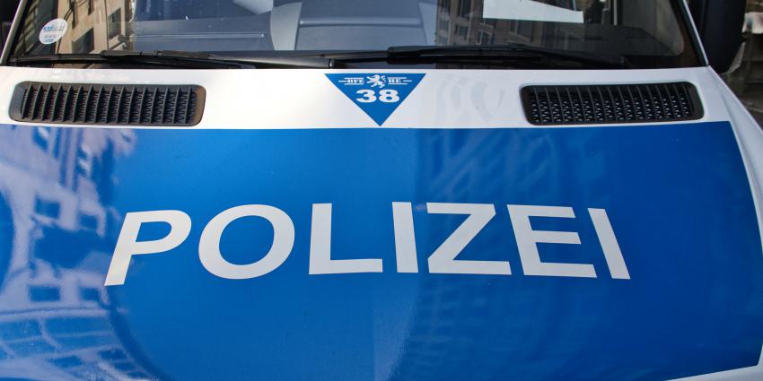 Duitse politieauto