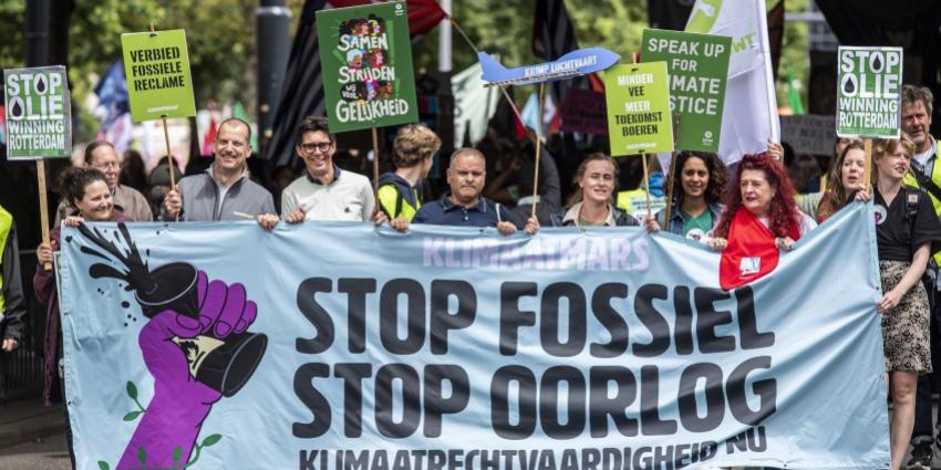 Klimaat demonstratie