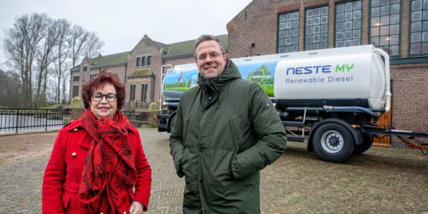 Woudagemaal stoomt op duurzame diesel