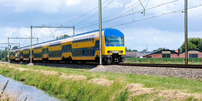 Rijdende DDZ trein