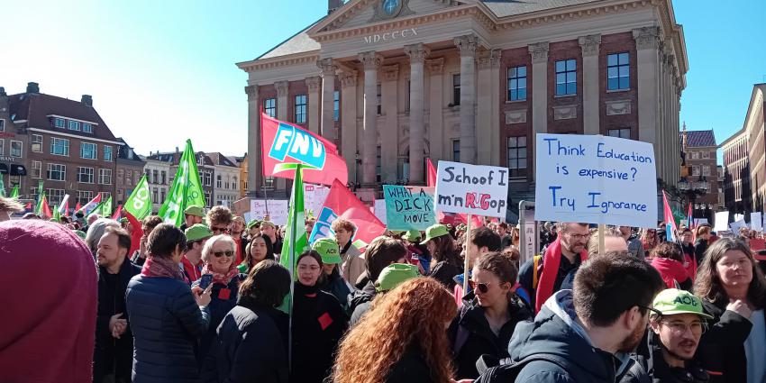 Staking Hoge Scholen tegen bezuinigingen