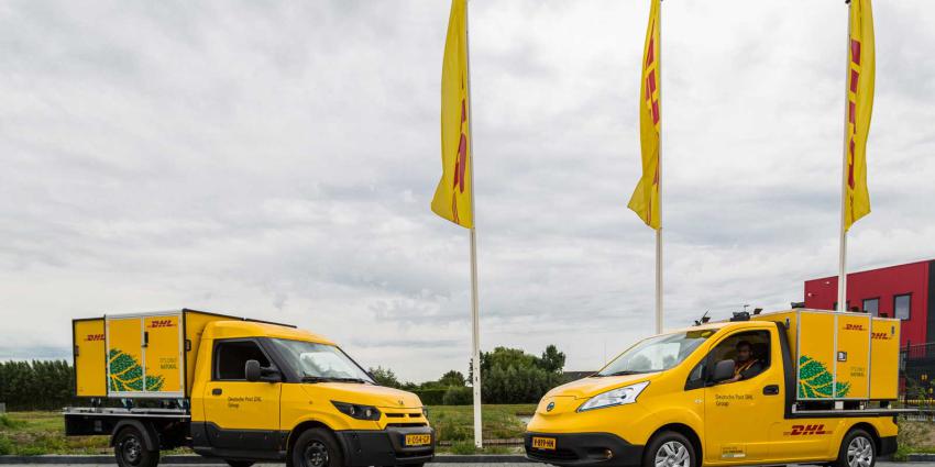DHL breidt City Hub voor groene stadsdistributie uit met elektrische Cubivan