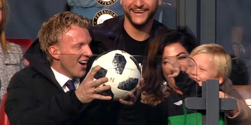 Rotterdam eert Dirk Kuyt tijdens afscheid in de Kuip