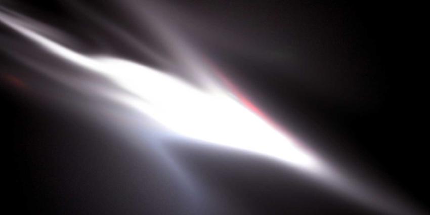 donker-raket-dampkring-spoor-verbrand