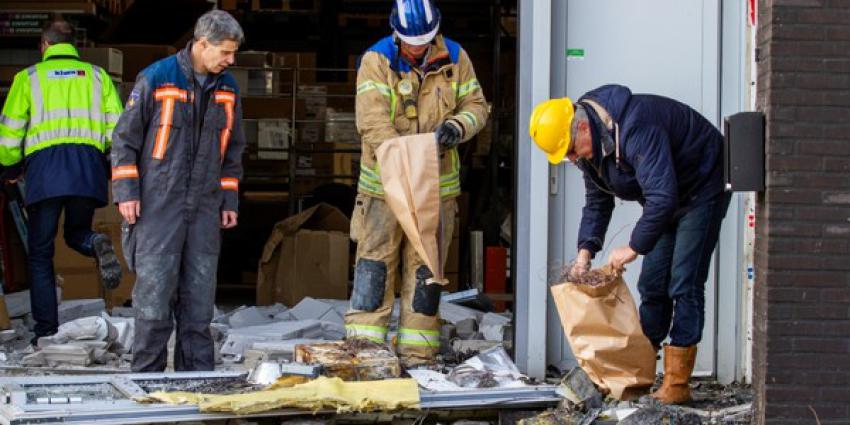 Onderzoek naar explosie bedrijfspand Rotterdam in volle gang