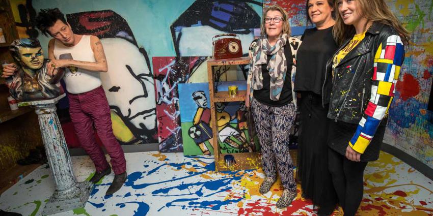 Familie Herman Brood opent “I AM ART” in Madame Tussauds Amsterdam 