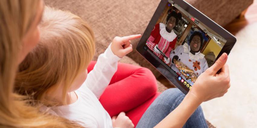 Gezinnen kijken massaal online naar Sinterklaas