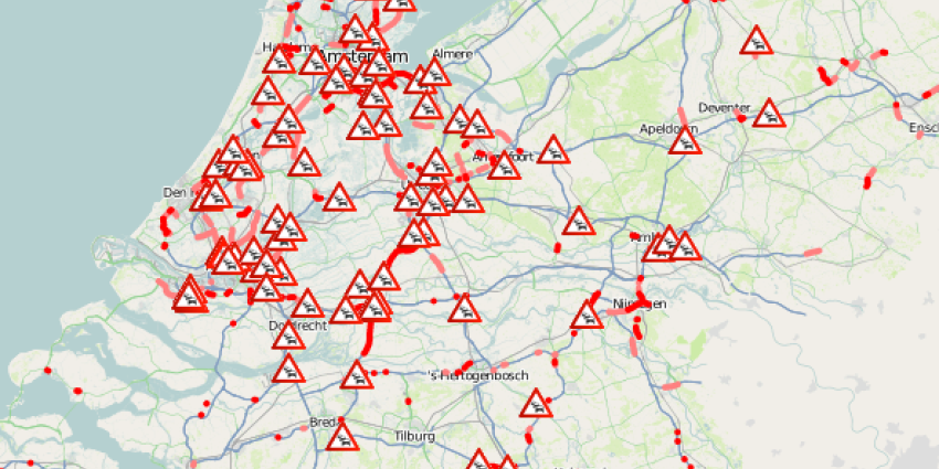 Avondspits nu al druk door regen en harde wind