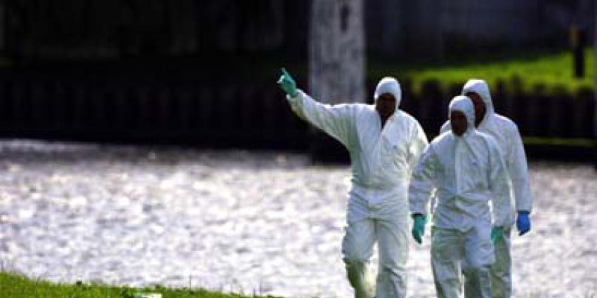 Foto van forensisch onderzoek bij water | Archief EHF