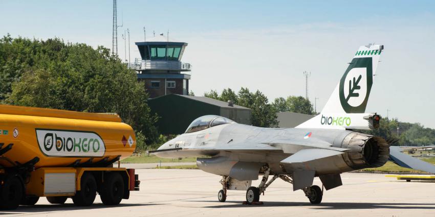 F-16 vliegt prima op frituurvet