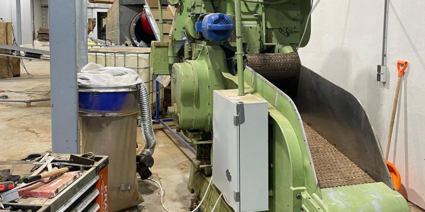 In beslag genomen apparatuur