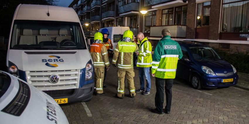Gaslek door brand in kelder, 40 woningen ontruimd