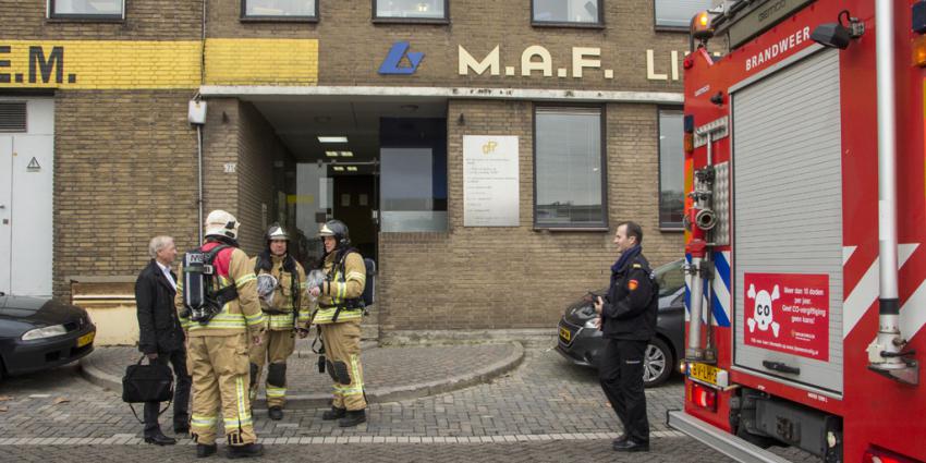 Gaslucht in bedrijfspand in Vlaardingen