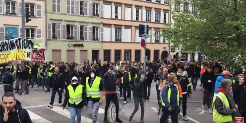 gele hesjes, demonstraties, frankrijk 