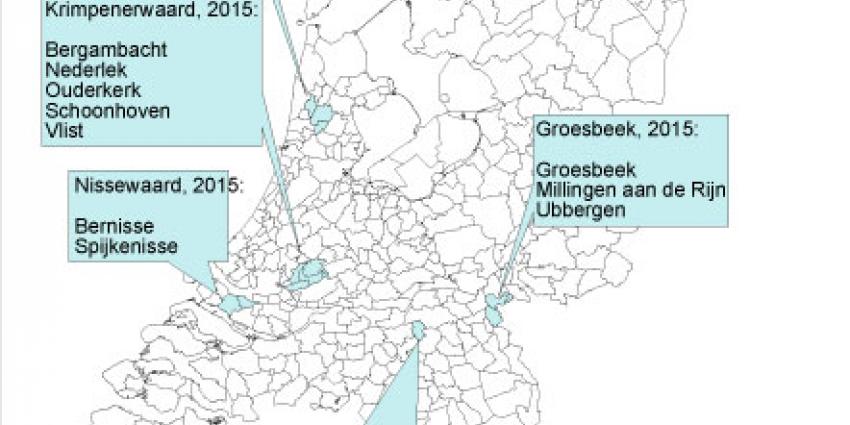 CBS: Per 1 januari 2015 393 gemeenten