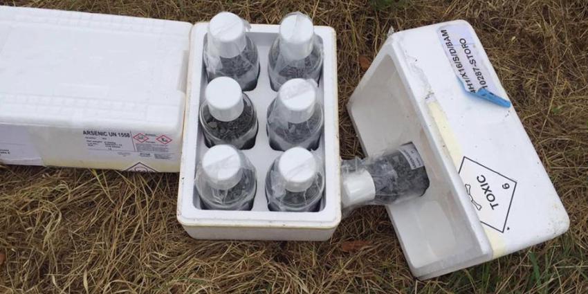 Zeer giftige vloeistof in Nijmegen op straat aangetroffen