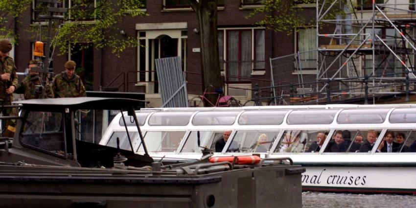 Amsterdam wil eenrichtingsverkeer voor boten op Prinsengracht