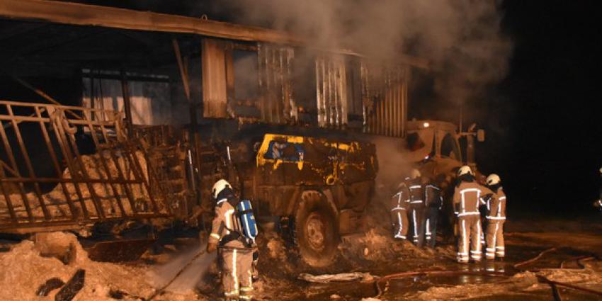 hakselaar, brand, echten