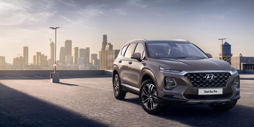 Hyundai onthult eerste beelden van de Santa Fe