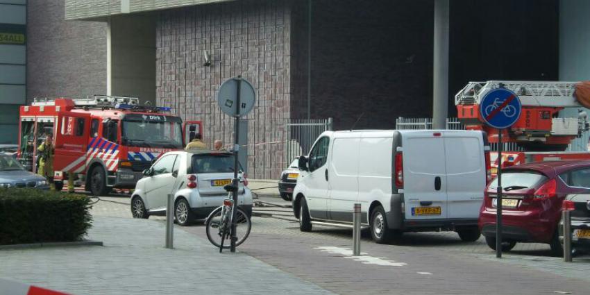 Foto van brand in telefoontoren | Miranda van der Sloot