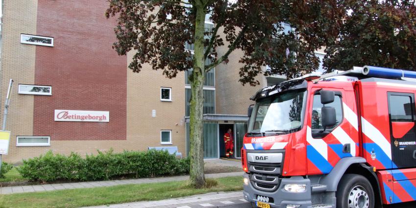 Hulpdiensten ter plaatse