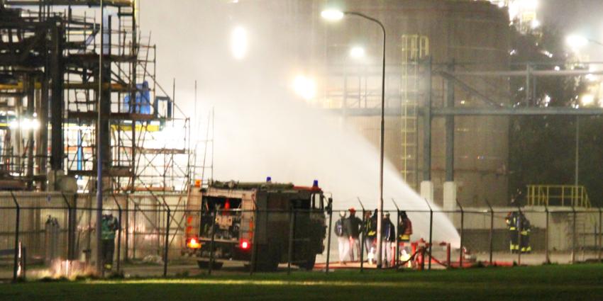 Kleine ammoniaklekkage op Chemiepark Delfzijl