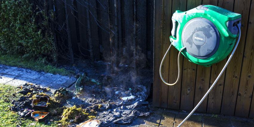 Forse rookontwikkeling bij buitenbrand in Liempde