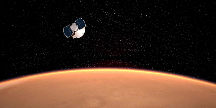 NASA's ruimtevaartuig InSight maakt geslaagde landing op Mars