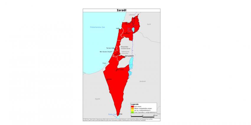 Israël-reisadvies 