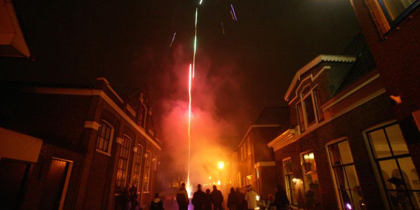 Regen en mist tijdens jaarwisseling