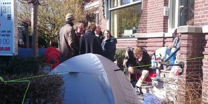 Dagen in de rij voor de beste kavels in Rotterdam