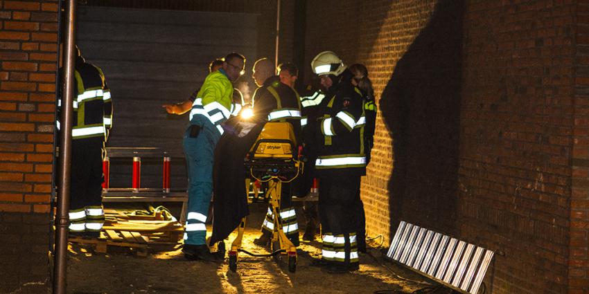 Man gewond na val in kelder woning Boskant