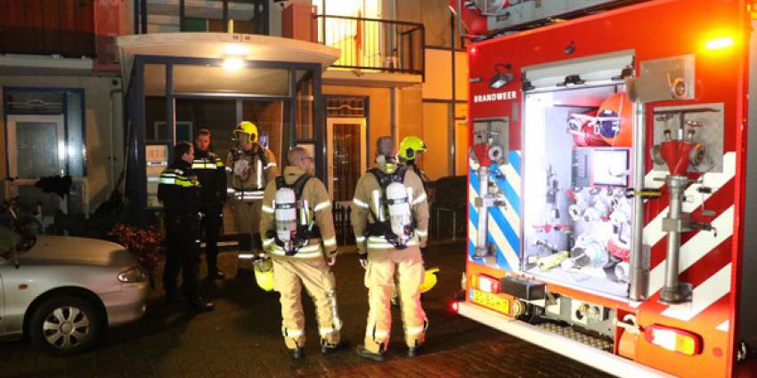 Gewonde bij brand in keuken