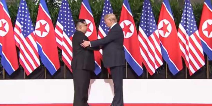 Trump: 'Overleg met Kim beter dan verwacht'