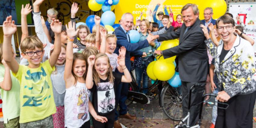 Al 2000 fietsen ingezameld voor kinderen in armoede