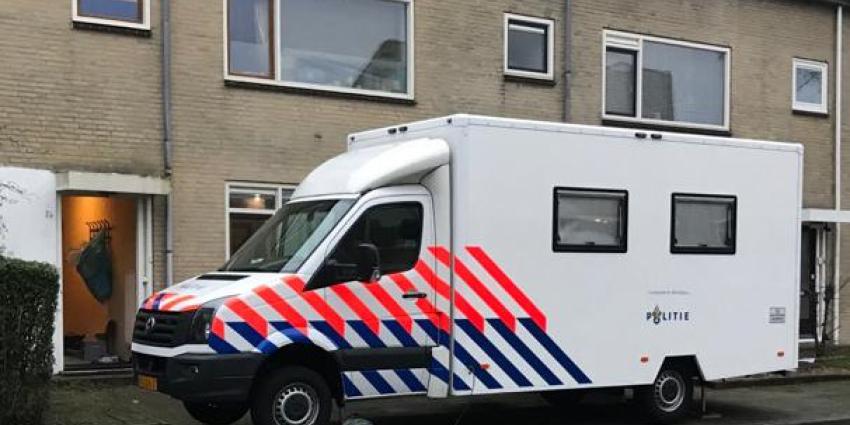 Onderzoek in woning Kometenstraat