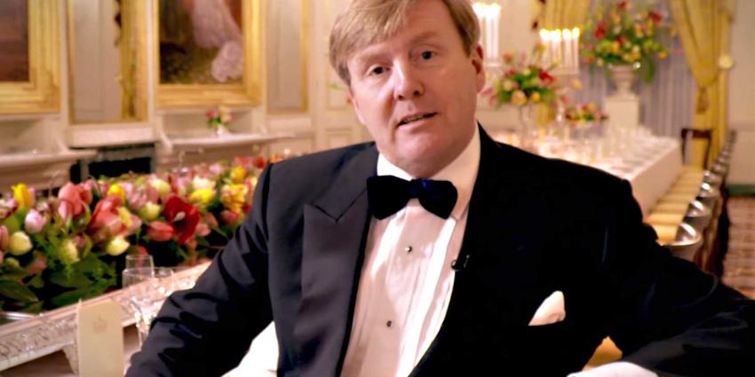 Koning Willem-Alexander nodigt 150 Nederlanders uit voor diner
