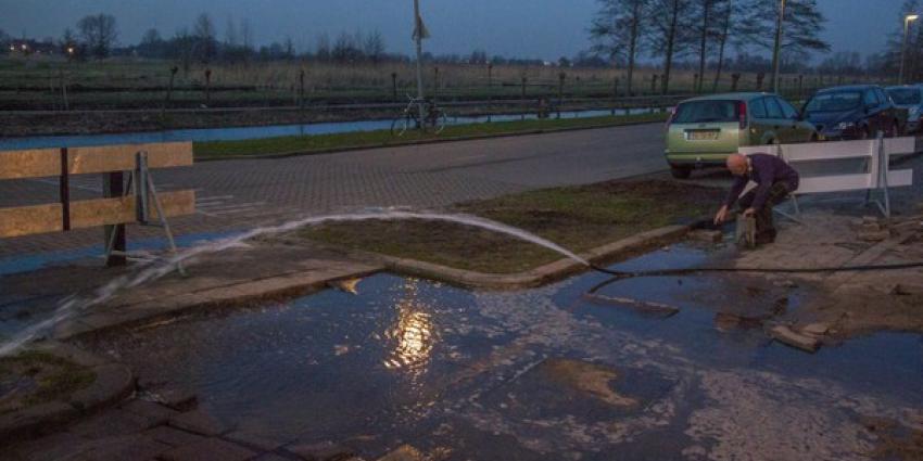 Brandweer Schiedam gealarmeerd voor waterlekkage