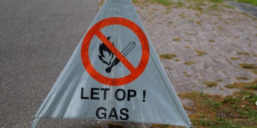 Gaslek op bedrijventerrein Rotterdam