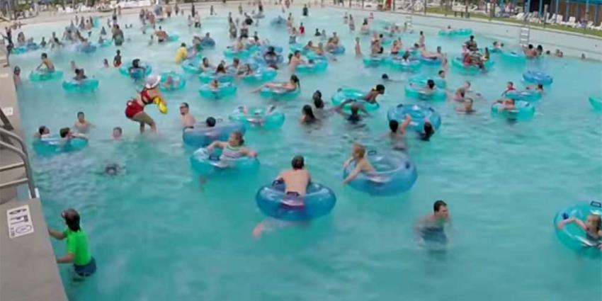 Jongetje dat niet kan zwemmen dankt leven aan Life Guard met arendsogen