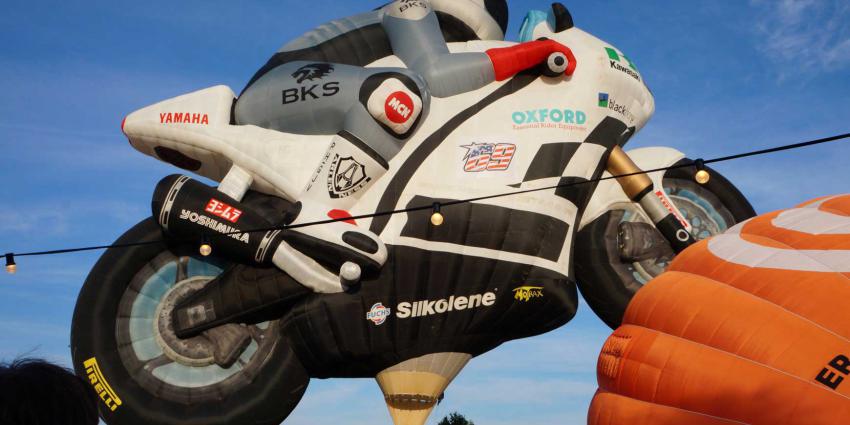 luchtballon-motorfiets