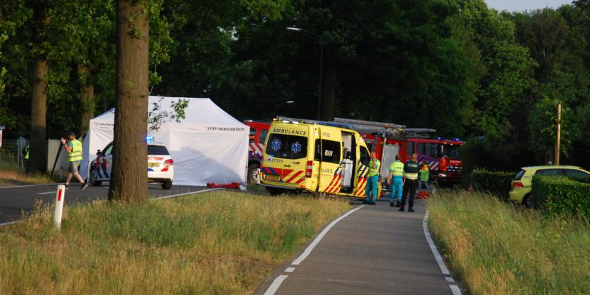 Hulpdiensten op plaats van ongeval