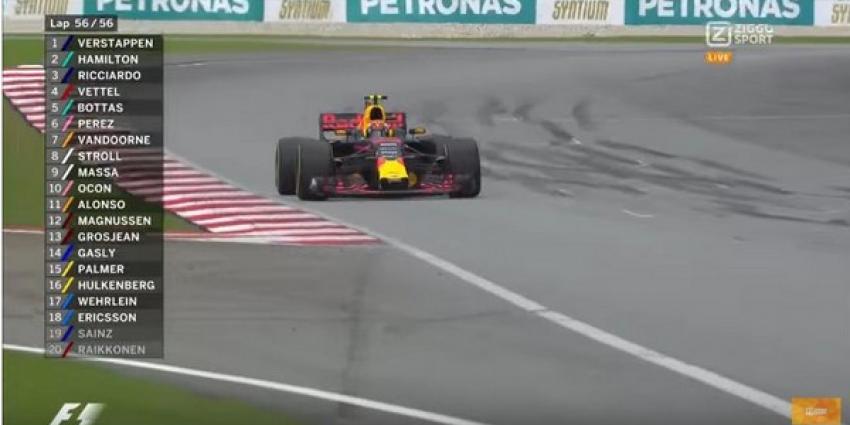 Max Verstappen wint Grand Prix van Maleisië