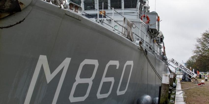 Mijnenjager Zr. Mr. Schiedam ligt in Schiedam