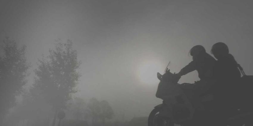 KNMI: Code Geel voor dichte mist tot na ochtenspits