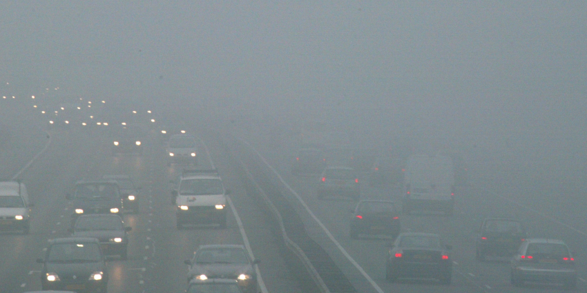 Ochtendspits moet opnieuw rekening houden met mistbanken