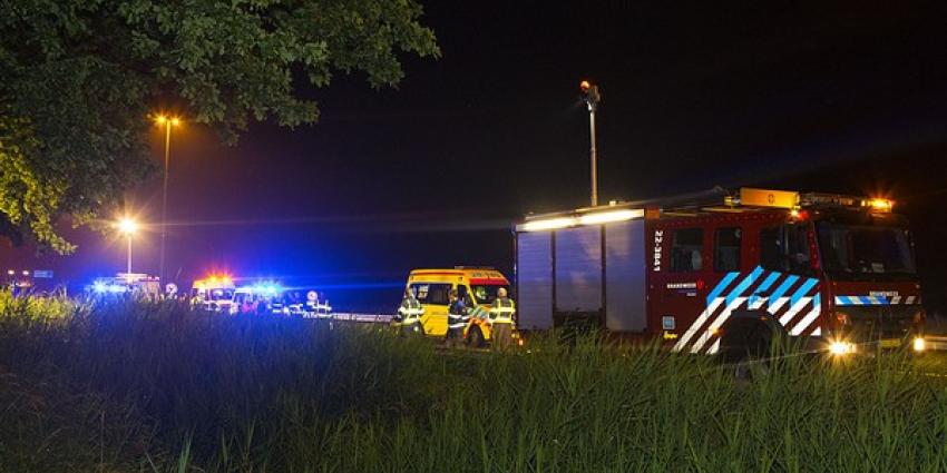 Snelweg A58 bij Moergestel dicht na ernstig ongeval 