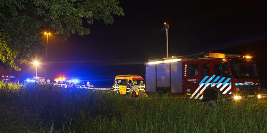 Snelweg A58 bij Moergestel dicht na ernstig ongeval 