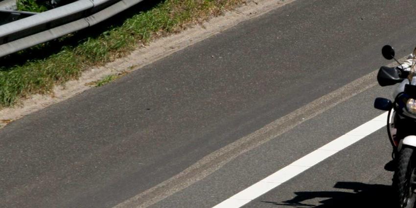 Motorrijder omgekomen bij ongeval op Maasvlakte