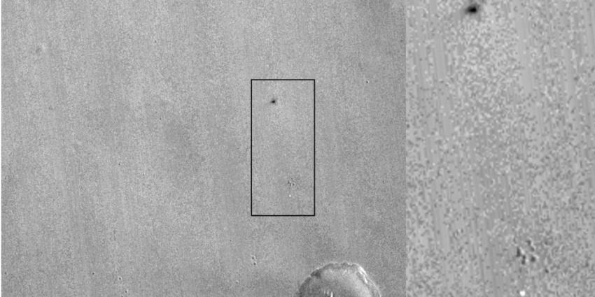 Marslander in duizenden stukken uiteen gespat